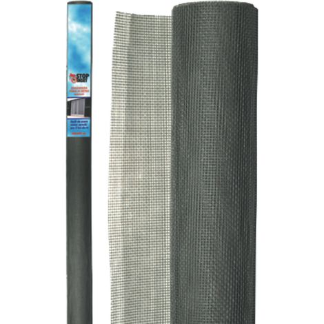 ZANZARIERA FIBRA GRIGIO MINIRO H1,2X2,5M