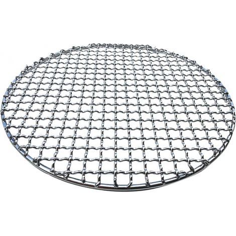 15 cm runder Edelstahl-Grillrost/Backblech mit Antihaftbeschichtung