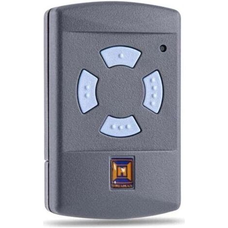 Télécommande Garage Hörmann 868 MHz HS1 HS2 HS4 HSM2 HSM4 HSE2 – 4 Boutons Bleu, Portée 30m (1/4)