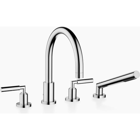 Dornbracht TARA Mezclador de cuatro agujeros para bañera o