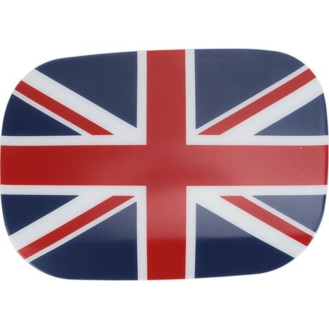 Tankdeckelabdeckung im Union-Jack-Stil, Zieraufkleber für Tankklappenabdeckung.