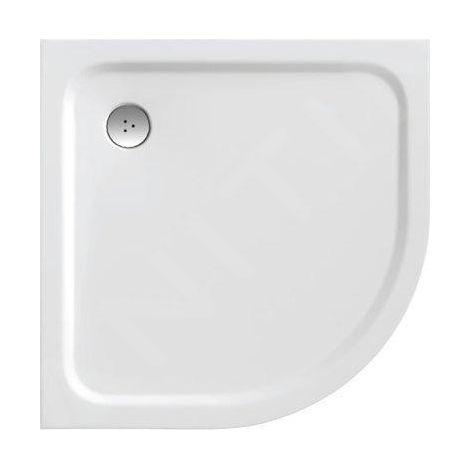 Ravak Galaxy Pro Chrome - Receveur de douche Elipso Pro-80 chrome, 800x800 mm, blanc XA244401010 (1/4)