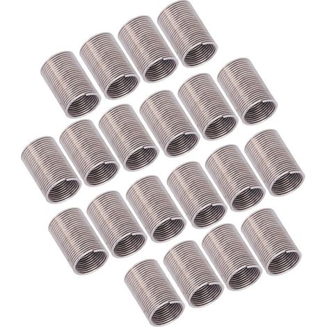 20 inserts filetés M12 x 1 pour réparation, outil de réduction d'écrou spiralé et d'extension circulaire 3D (1/5)