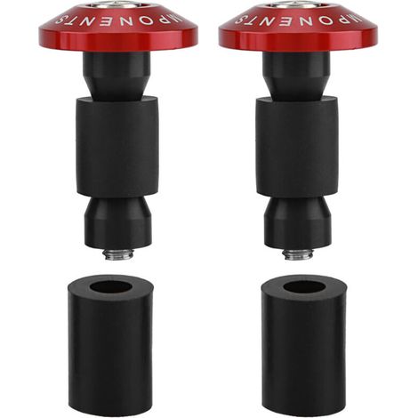 Aluminium CNC 22 Mm Motorcycle de Moto (Rouge) (1/5)