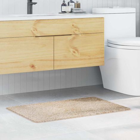 Anti-slip Bath Mat Cream 60 x 90 cm PP vidaXL