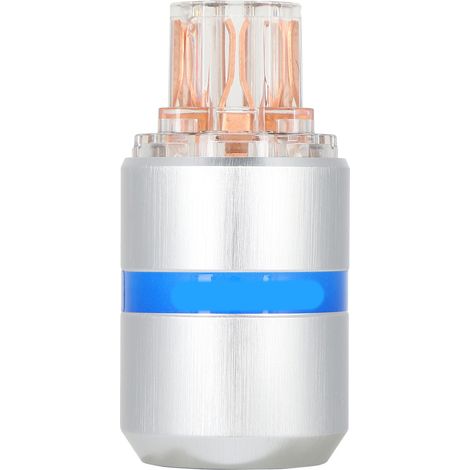 Prise Audio Monosaudio en Cuivre Pur pour Connecteur AC et HiFi, 100‑250V, F107 Femelle
