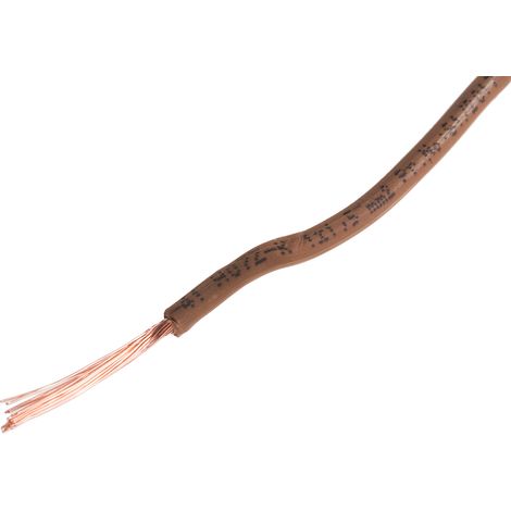 Fil électrique RS PRO 1,5 mm² 15 AWG, 750 V, Polyoléfine réticulée EI5, type EI 5 conformément à la norme EN 50363-5 ( Prix pour Bobine de 100 Mètres )