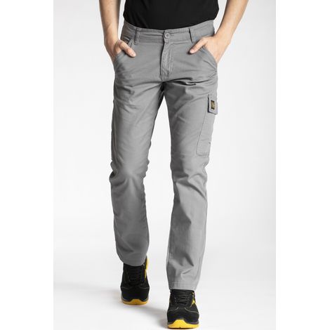 Pantalon de travail coupe charpentier stretch CARP - GRIS, 52 (1/5)