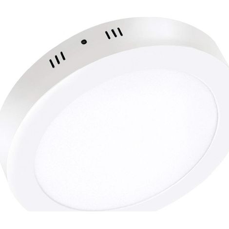 PLAFONIERA A SUPERFICIE TONDA 24W 6000k (1/3)