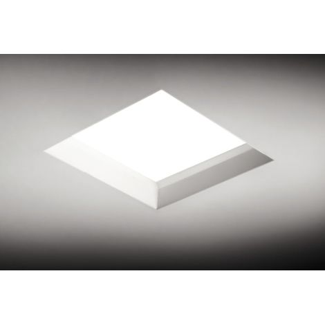 FILIATRA faretto ad Incasso 1 Luce Quadrato Bianco in gesso attacco  GX53 11,5cm (1/3)