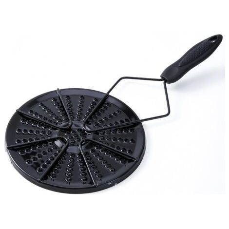 Grille pour cuisinières à gaz, avec poignées antidérapantes (1/4)