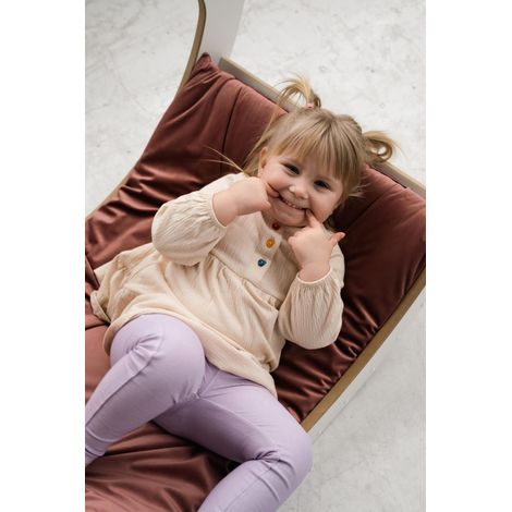 Montessori-Schaukelstuhlkissen – Matratze für den Montessori-Schaukelstuhl XXL – PINK (1/5)