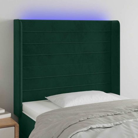 Teenpull – Nachttische mit LED-Leuchten 2 Stk. Braun Eiche Holzwerkstoff (1/5)