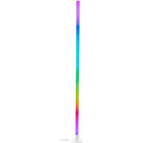 Brilliant LED Stehlampe Neele LED Stehleuchte, 150 cm, digitales RGB, Musiksensor, dimmbar, weiß (1/5)