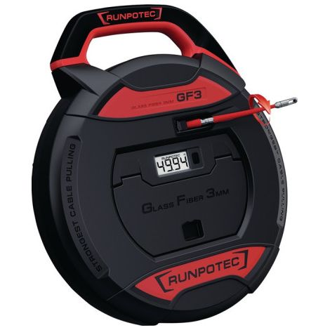 Tire-câble GF3 L.20m R.38mm avec compteur RUNPOTEC