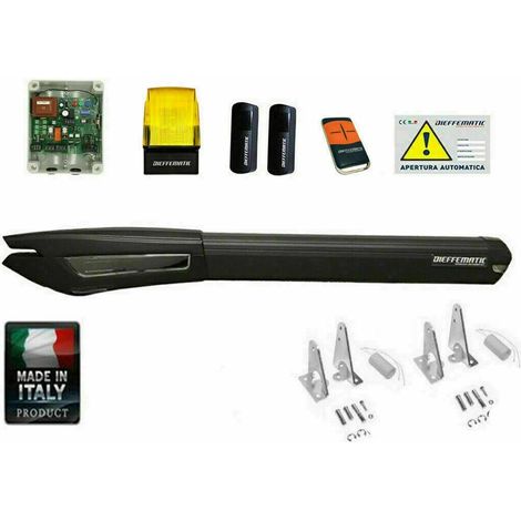 Kit Persa 400 Automazione Cancello Automatico Mono Anta Battente 230v Finecorsa