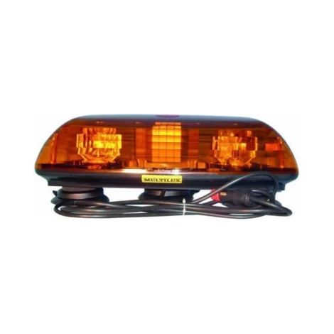 Sodise – Rampe de gyrophares halogène 500mm – Fixation magnétique avec 3 ventouses – Homologation R65-R10 – Pour véhicules d'escorte (1/3)