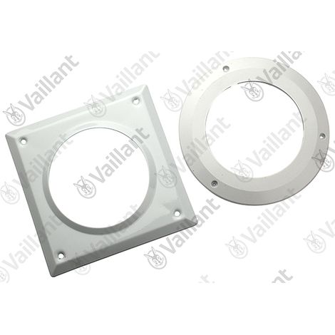 VAILLANT Rosaces, DN 125 (Set) Raccordement à 80 PP (rigide) 80/125 u.w. Vaillant-Nr. , 147039