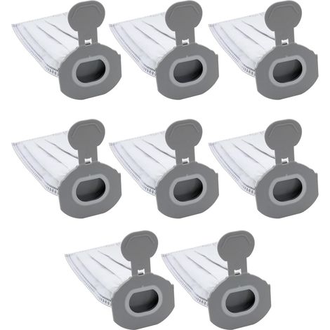 Lot de 8 sacs pour aspirateur Vorwerk FP7, compatibles avec l'aspirateur Vorwerk Folletto VK7 FP7, sacs filtrants de qualité supérieure, sacs de rechange pour aspirateur sans fil Folletto VK7