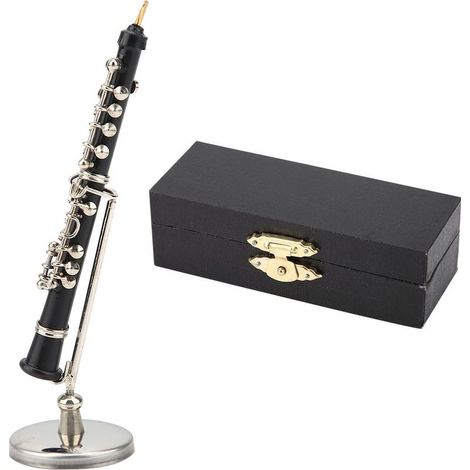 Mini-Oboe-Modell, Musikinstrument, Ornament, Dekoration, Geschenk, Ausstellungsstück (1/5)