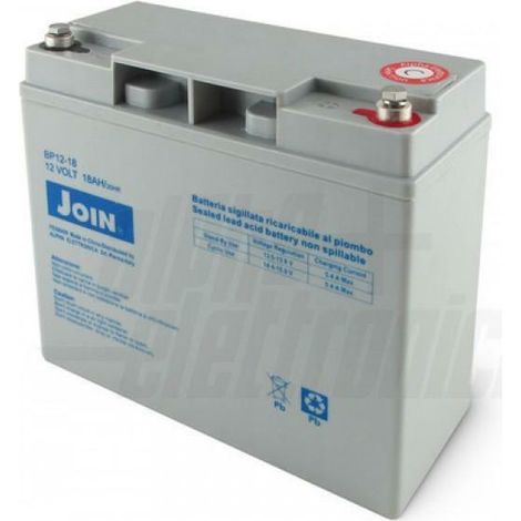 Alpha elettronica batteria piombo agm 12v 18ah fis.vi bp12-18 (1/3)