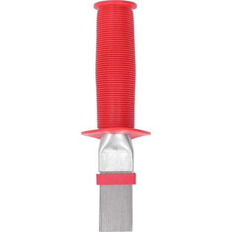 Nettoyant pour ailettes de condenseur de climatiseur - Peigne en acier inoxydable pour radiateur, outil de réparation manuel, brosse de nettoyage pour serpentin de réfrigérateur (1/5)