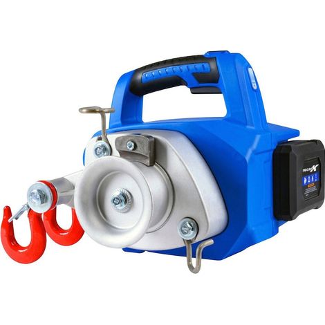 Verricello TecnoK Winch 450-CO-E 1296 W 48 V a batteria 450 Kg paranco (1/3)