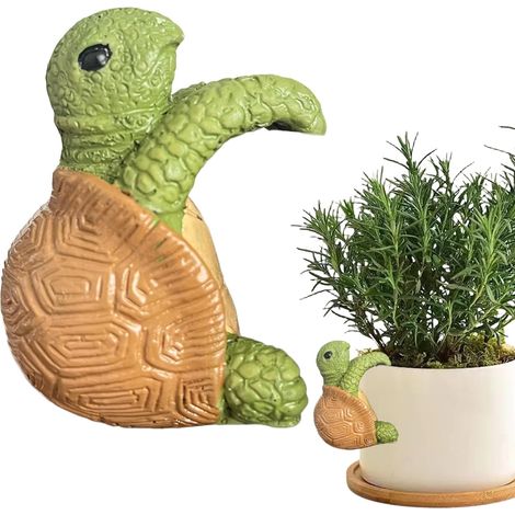 Pot Hugger Dekorative Blumenkastenfigur hängende niedliche