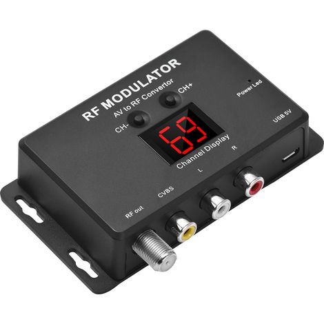 Modulateur RF M60 Convertisseur AV vers RF (1/5)