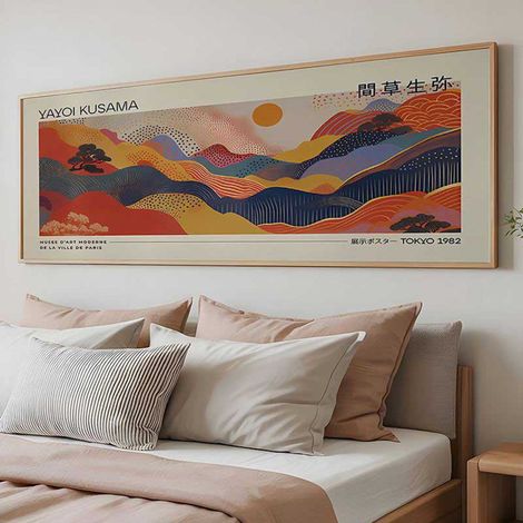Cuadro Miri, estructura de material en madera aglomerada, 50x120h cm multicolor (1/5)