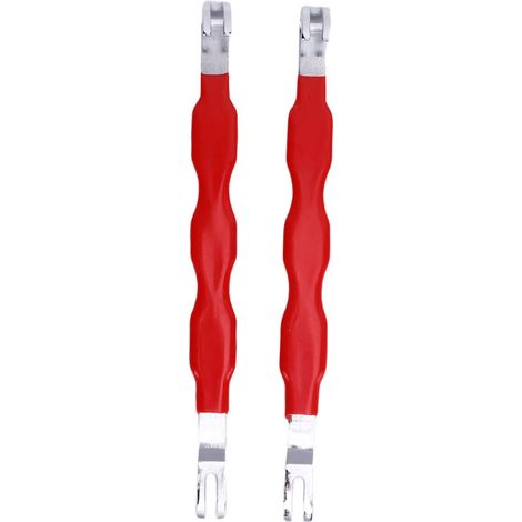 Jeffergarden Séparateur de connecteur de Terminal électrique automobile, outil de retrait universel multifonctionnel pour la plupart des véhicules rouge 2 pièces (1/5)