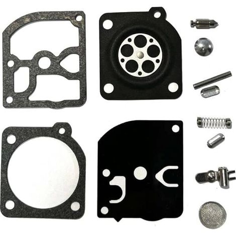 Kit de réparation de joint de membrane pour Dolmar PS 32 34 35 36 41 45 PS 340 341 342 343 350 420 pour Husqvarna 36 41 136 137 141 142 pour carburateur Zama C1Q