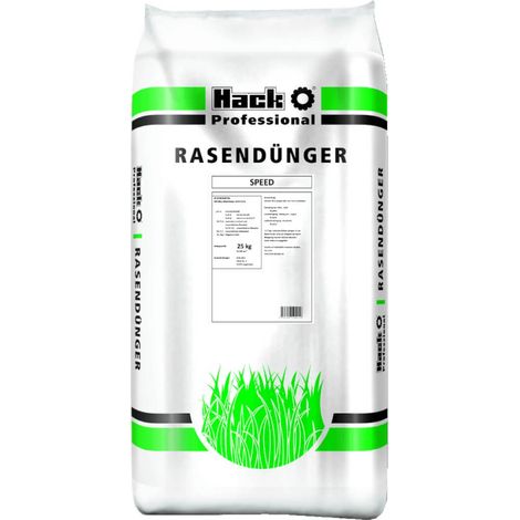 HACK PROFI Rasendünger Speed 25 kg Turbodünger Schnellwirkung Startdünger