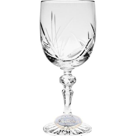 Copas de vino de cristal de 240 ml Frozen Leaf (1/4)