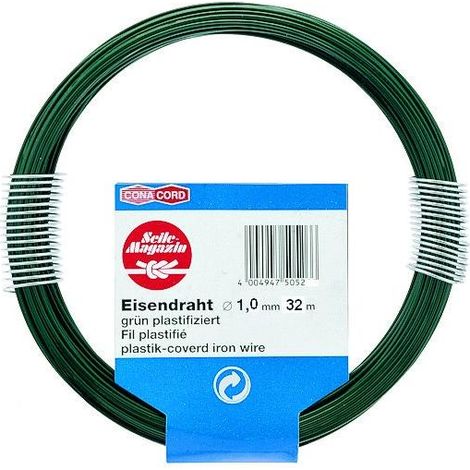 Conacord Eisendraht Ø 1 mm x 32 m grün