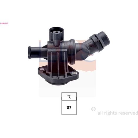 Thermostat, liquide de refroidissement EPS 1.880.681 AUDI 06F 121 111 G