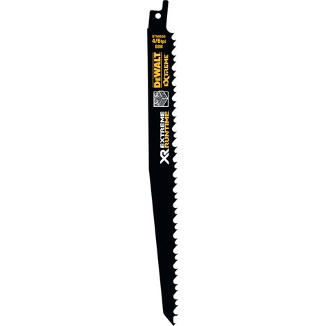 DeWALT Extreme Runtime Säbelsägeblatt BIM Holz 230 mm,  5 Stück