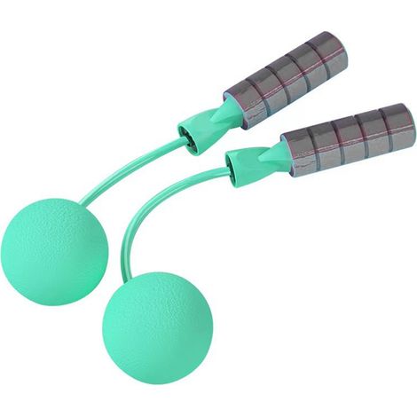 Corde à Sauter Sans Cordon - Rotative 360° avec Roulements à Billes - Pour Adultes et Enfants - 1 Pièce (1/5)