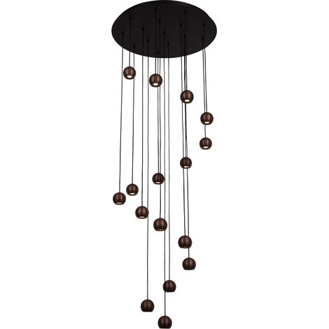 Lampe pendante Vide Design Montana 16 café clair - 68400/92/96 (1/3)
