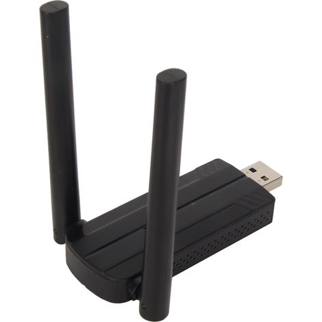 Carte réseau Wi-Fi sans fil USB 1800 Mbps double bande 2,4 GHz/5 GHz, technologie Wi-Fi 6 802.11ax pour Windows 10 et 11 (1/5)