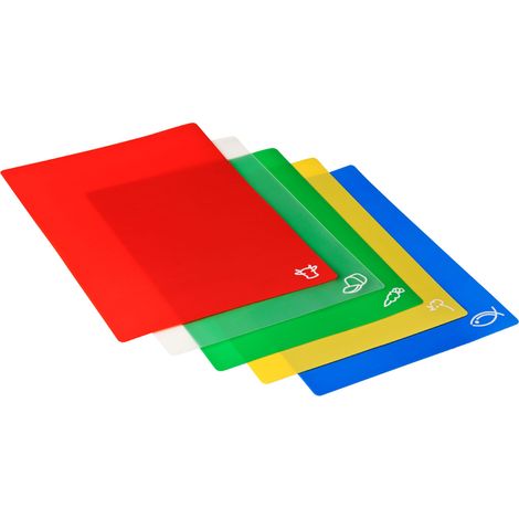 Premier Housewares Flexible Chopping Boards - Set of 5 (1/5)