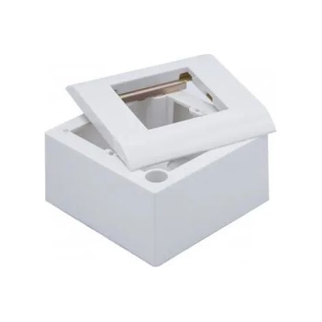Caja mural dexlan 1 espacio 82x50 mm superficie (1/2)