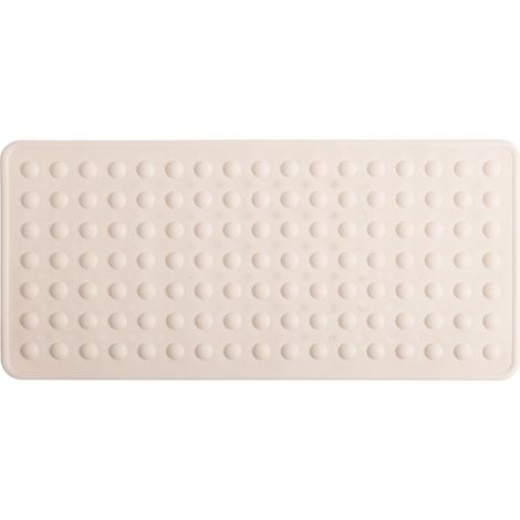 Tapis de bain antidérapant tapis de bain en caoutchouc avec tapis antidérapant à forte aspiration salle de bain 40 70cm - lavable à la machine (1/2)