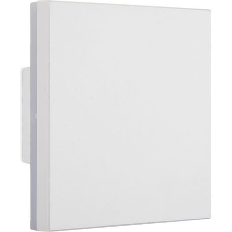 Inspired mantra - bora - applique murale encastrable carree led 96w 3000k 720lm ip54 blanc (1/4)