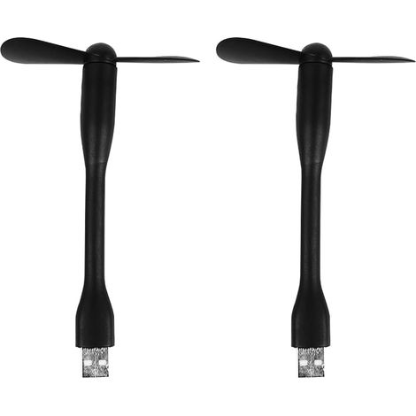 Mini Ventilateur USB, Ventilateur USB Flexible de 90 mm pour PC Banque d'alimentation et périphériques USB Ventilateur Amovible pour téléphones USB-C, Ventilateur Personnel Portable (1/5)
