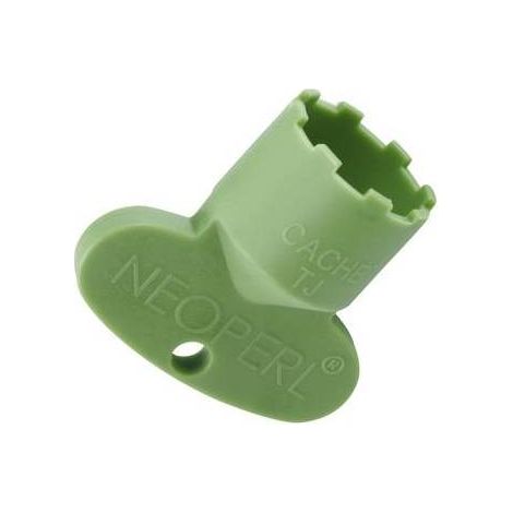 10 x CLÉ CACHE TJ M 18,5 X 1 Taille : Vert