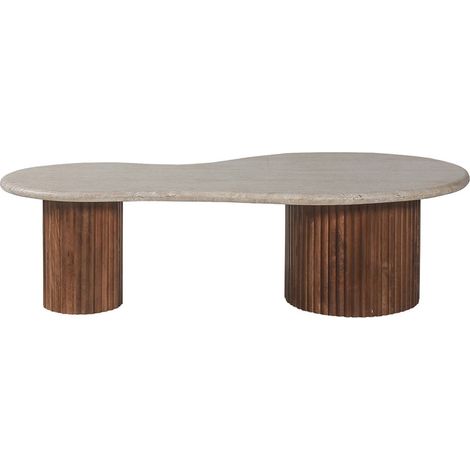 Massivholz Couchtisch aus der DELHI Kollektion - Ethnischer Stil und Design