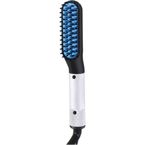 Lisseur de barbe homme, brosse multifonction rapide pour barbe et cheveux, peigne coiffant (1/5)