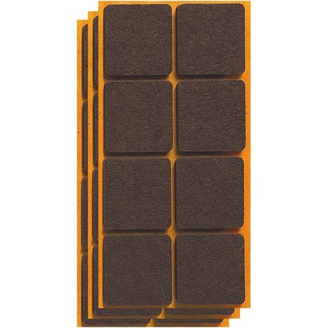 Feltrini per Sedie 28x28 mm 24 pz ELIPLAST (1/2)