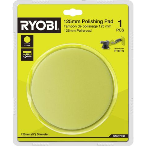 [MAI USATO] Disco di lucidatura RYOBI per R18P-0 - 125 mm - RAKPPP01